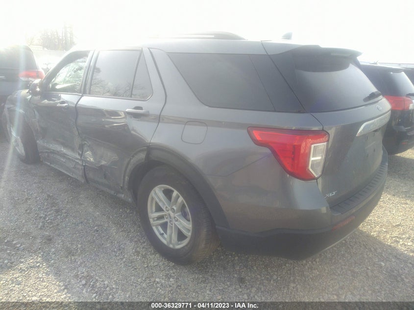 VIN 1FMSK8DH5NGA71206 2022 FORD EXPLORER XLT