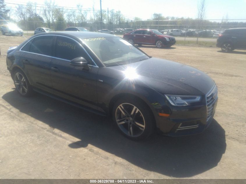 2018 AUDI A4 PREMIUM PLUS - WAUENAF41JA137416