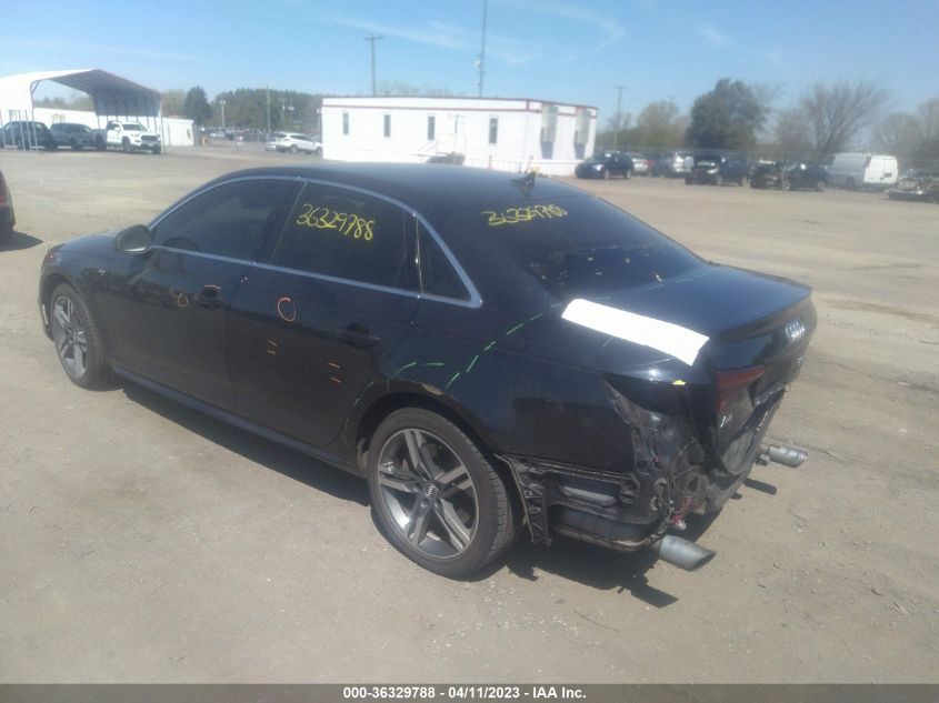 2018 AUDI A4 PREMIUM PLUS - WAUENAF41JA137416