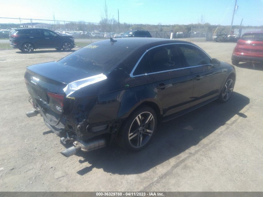 2018 AUDI A4 PREMIUM PLUS - WAUENAF41JA137416