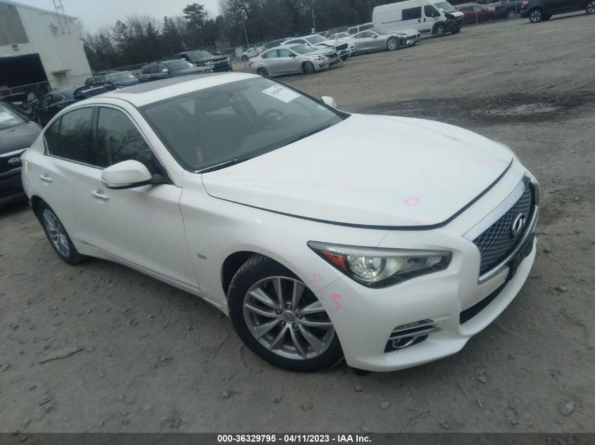 2017 INFINITI Q50 3.0T PREMIUM - JN1EV7ARXHM836404