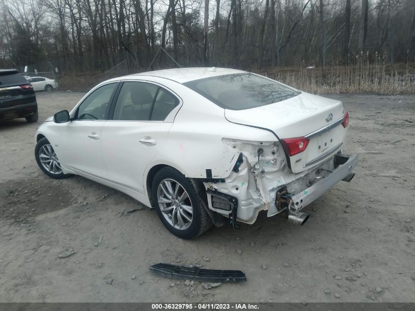 2017 INFINITI Q50 3.0T PREMIUM - JN1EV7ARXHM836404