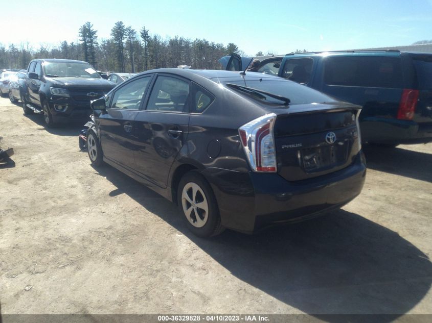 2015 TOYOTA PRIUS FOUR - JTDKN3DU7F0430237