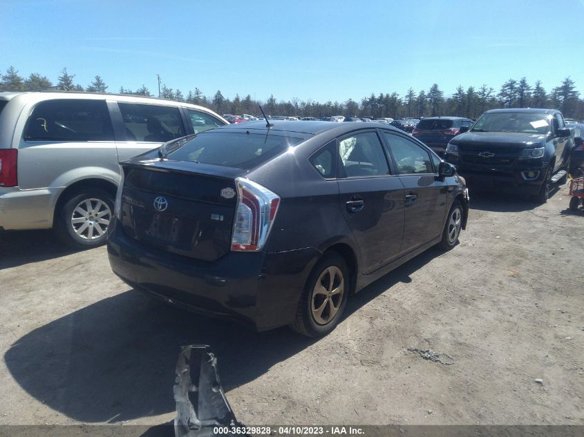 2015 TOYOTA PRIUS FOUR - JTDKN3DU7F0430237