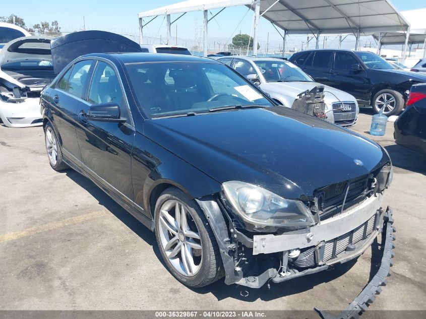 2014 MERCEDES-BENZ C-CLASS C 250 - WDDGF4HB9ER315074