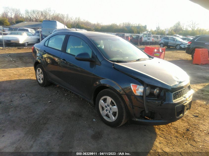 2014 CHEVROLET SONIC LS - 1G1JA5SH5E4162653