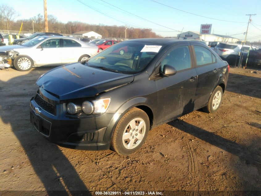 2014 CHEVROLET SONIC LS - 1G1JA5SH5E4162653