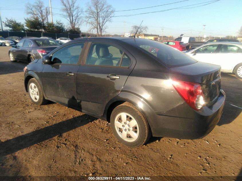 2014 CHEVROLET SONIC LS - 1G1JA5SH5E4162653