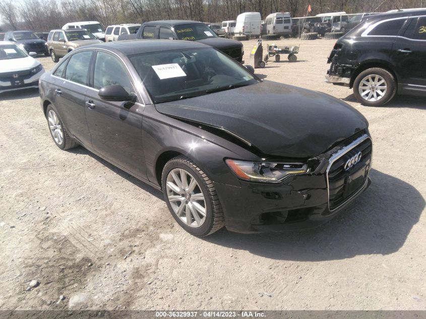 2014 AUDI A6 3.0L TDI PREMIUM PLUS - WAUFMAFC7EN016998