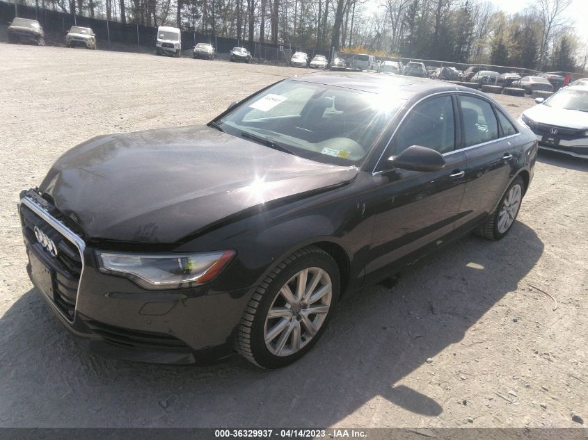 2014 AUDI A6 3.0L TDI PREMIUM PLUS - WAUFMAFC7EN016998