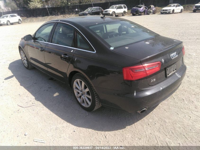 2014 AUDI A6 3.0L TDI PREMIUM PLUS - WAUFMAFC7EN016998