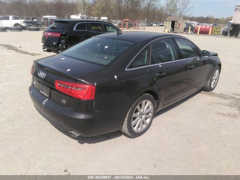 2014 AUDI A6 3.0L TDI PREMIUM PLUS - WAUFMAFC7EN016998