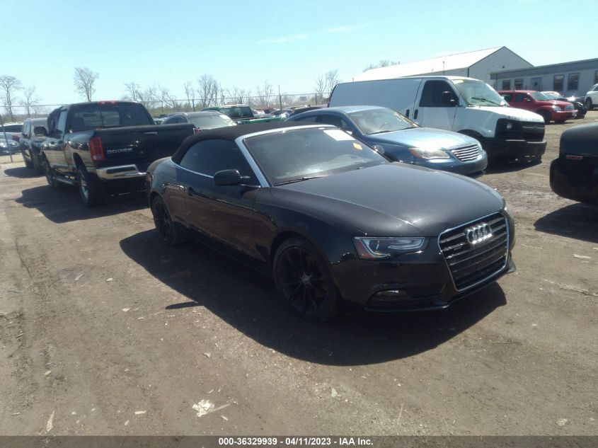 2013 AUDI A5 PREMIUM PLUS - WAULFAFH0DN001217