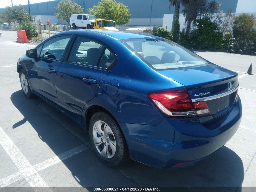 2015 HONDA CIVIC SEDAN LX - 19XFB2F54FE275373