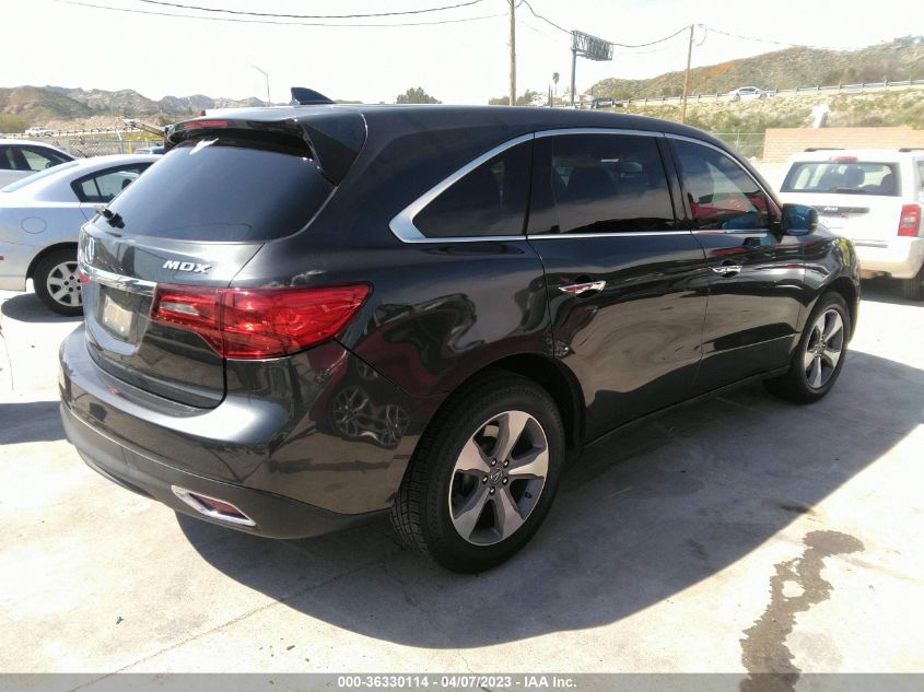 2015 ACURA MDX - 5FRYD3H27FB009253