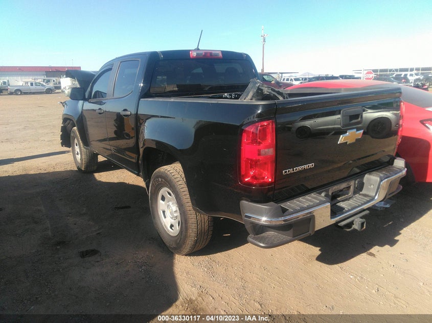 VIN 1GCGSBEA7L1239663 2020 CHEVROLET COLORADO 2WD WORK TRUCK