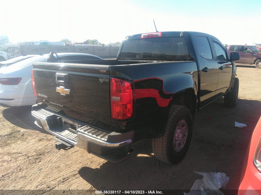VIN 1GCGSBEA7L1239663 2020 CHEVROLET COLORADO 2WD WORK TRUCK