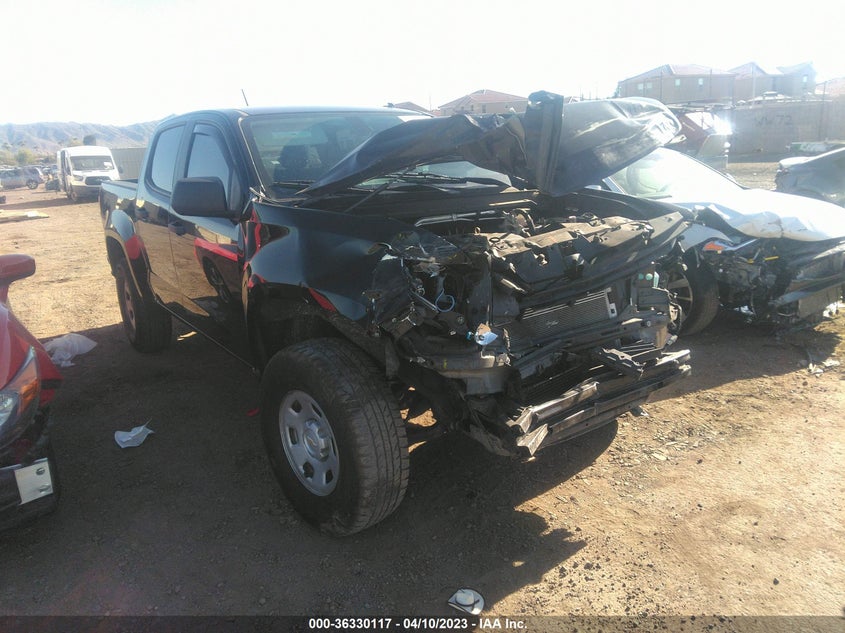 VIN 1GCGSBEA7L1239663 2020 CHEVROLET COLORADO 2WD WORK TRUCK