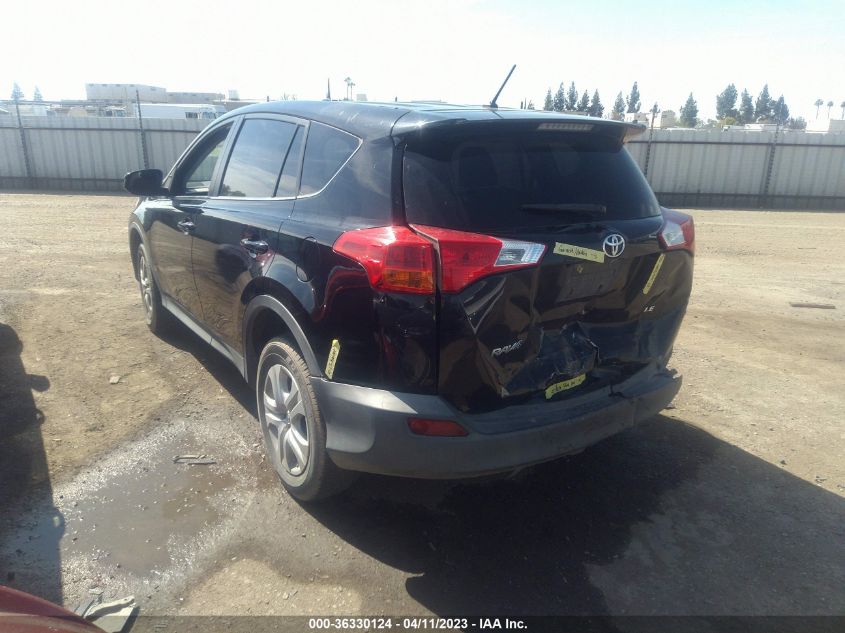 2015 TOYOTA RAV4 LE - 2T3ZFREV6FW131520