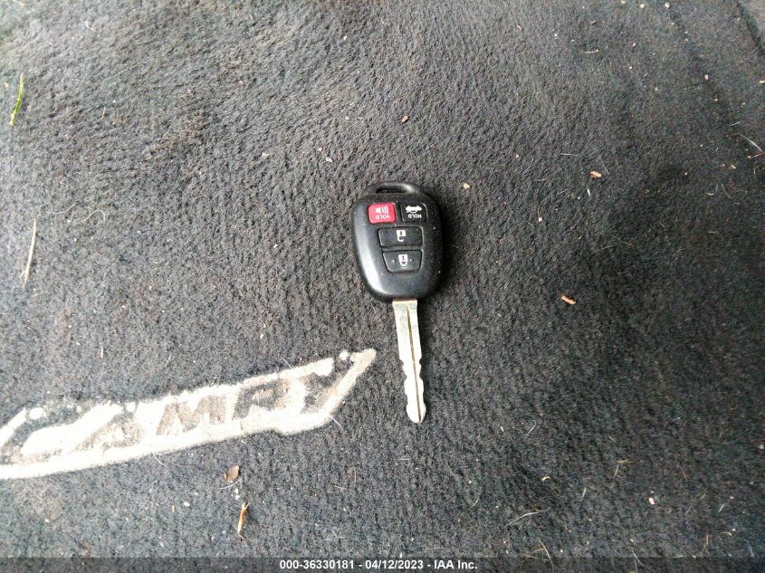 2013 TOYOTA CAMRY L/LE/SE/XLE - 4T1BF1FK0DU256042