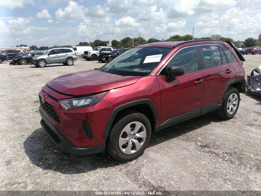 VIN 2T3H1RFV1LC081793 2020 TOYOTA RAV4 LE