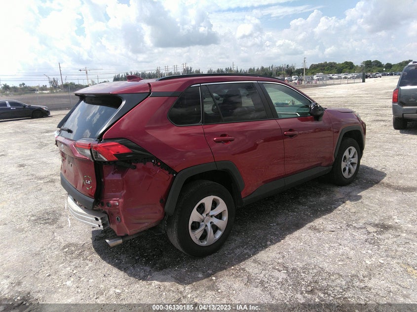 VIN 2T3H1RFV1LC081793 2020 TOYOTA RAV4 LE
