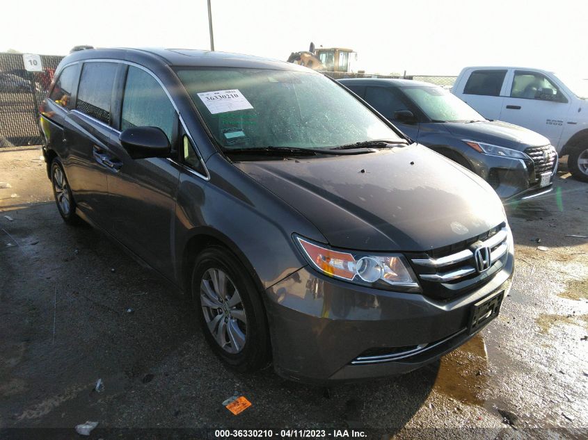 2014 HONDA ODYSSEY EX-L - 5FNRL5H66EB122536