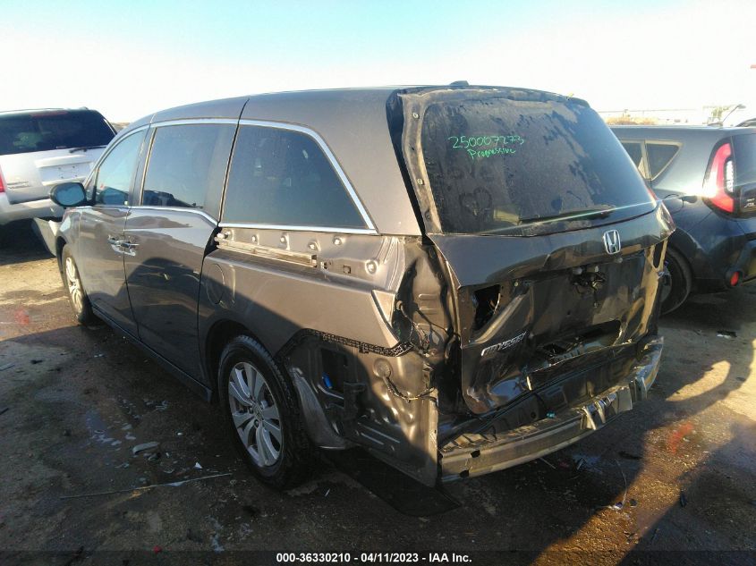 2014 HONDA ODYSSEY EX-L - 5FNRL5H66EB122536