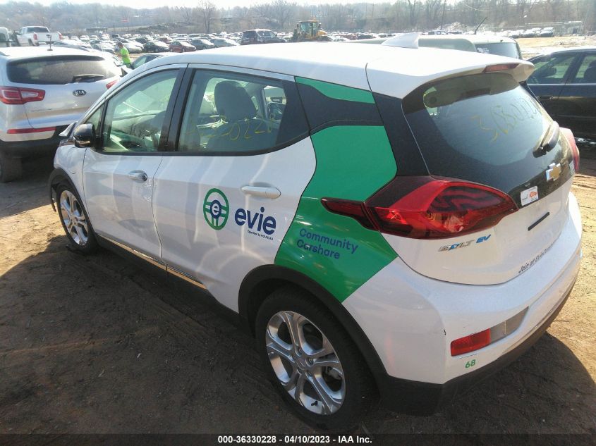 2021 CHEVROLET BOLT EV LT - 1G1FY6S04M4110723