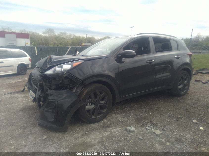 VIN KNDP63AC8M7935108 2021 KIA SPORTAGE S