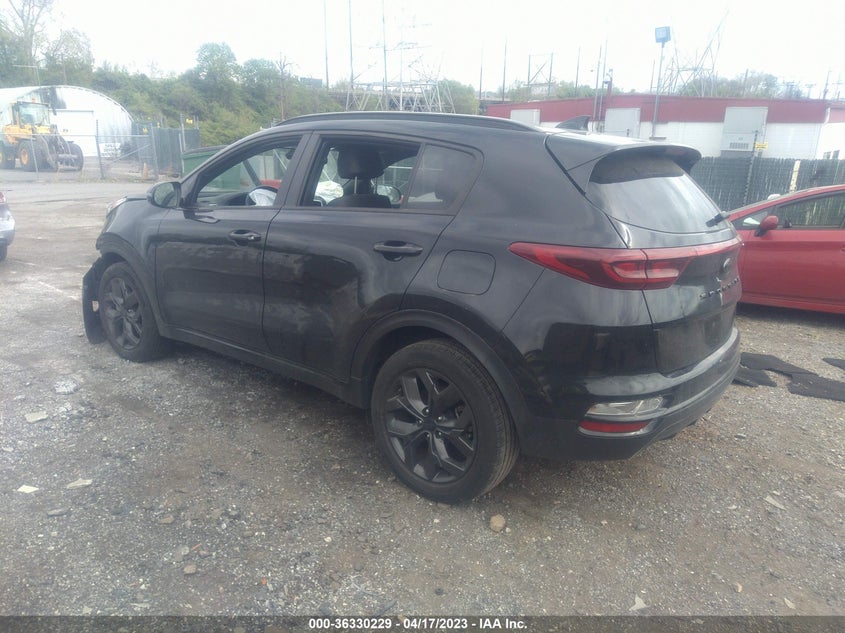 VIN KNDP63AC8M7935108 2021 KIA SPORTAGE S