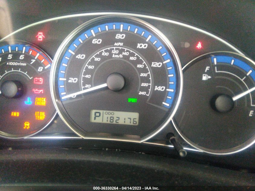2013 SUBARU FORESTER 2.5X LIMITED - JF2SHAEC6DH405573