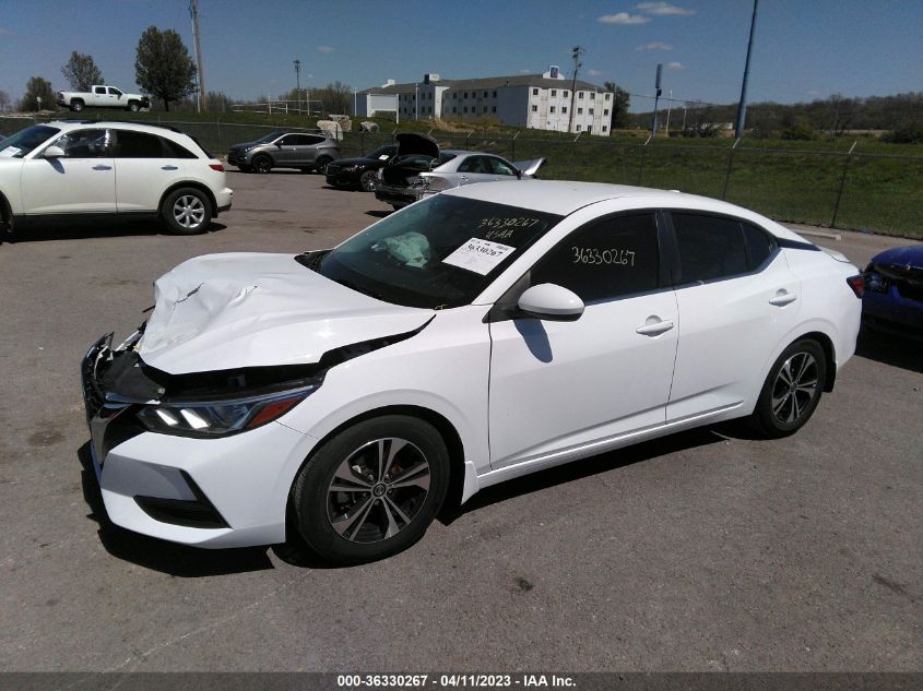 2021 NISSAN SENTRA SV - 3N1AB8CV1MY225756