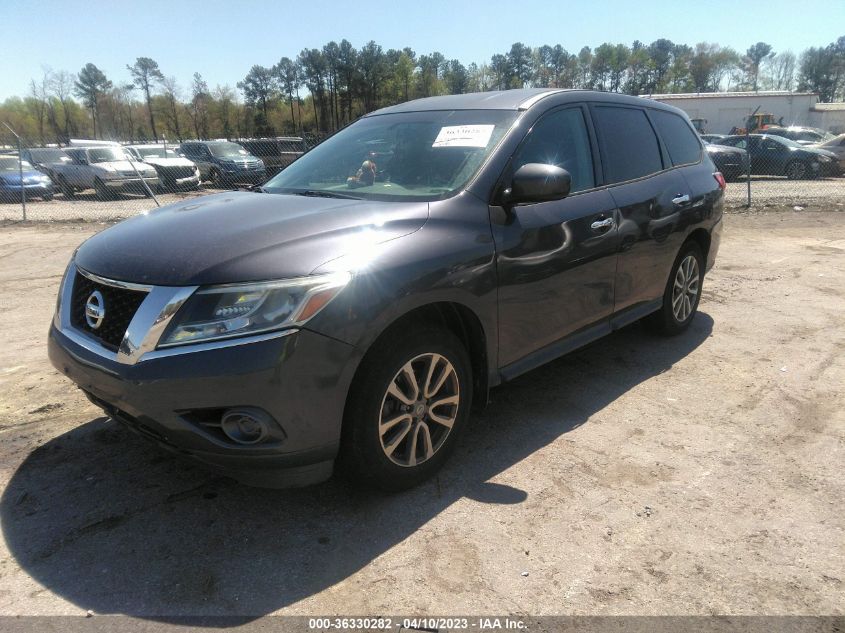 2014 NISSAN PATHFINDER S - 5N1AR2MM5EC606351