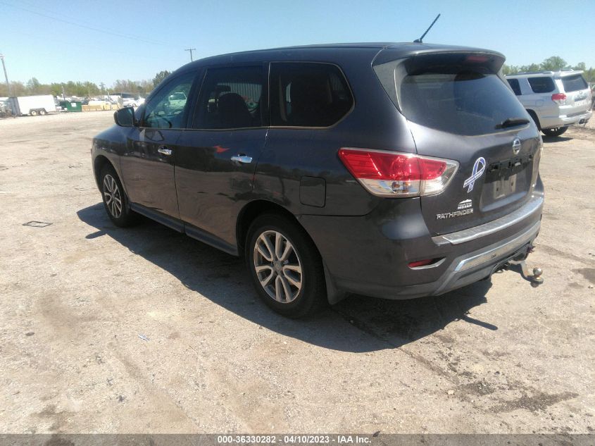 2014 NISSAN PATHFINDER S - 5N1AR2MM5EC606351