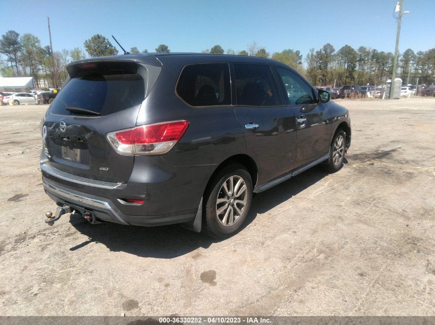 2014 NISSAN PATHFINDER S - 5N1AR2MM5EC606351