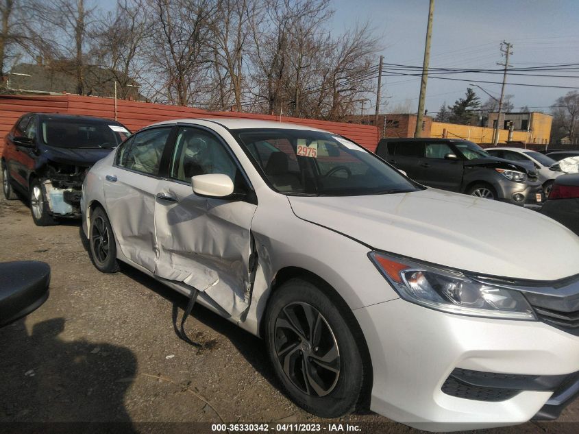 2017 HONDA ACCORD SEDAN LX - 1HGCR2F37HA148251