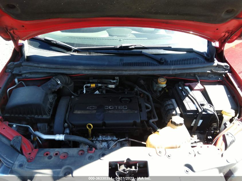 2014 CHEVROLET SONIC LT - 1G1JC5SH2E4135954