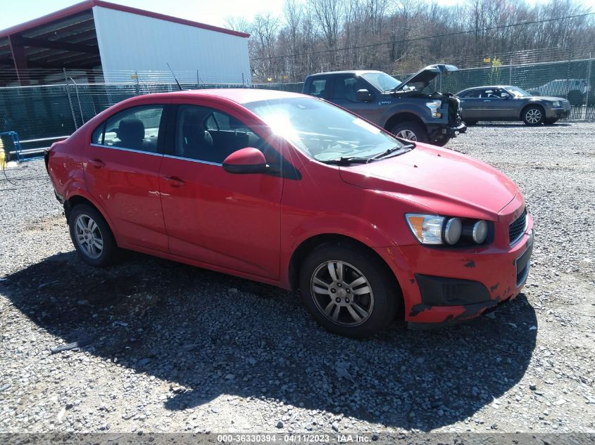2014 CHEVROLET SONIC LT - 1G1JC5SH2E4135954