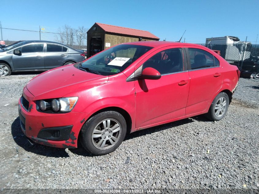 2014 CHEVROLET SONIC LT - 1G1JC5SH2E4135954