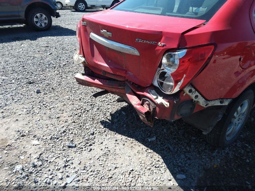 2014 CHEVROLET SONIC LT - 1G1JC5SH2E4135954