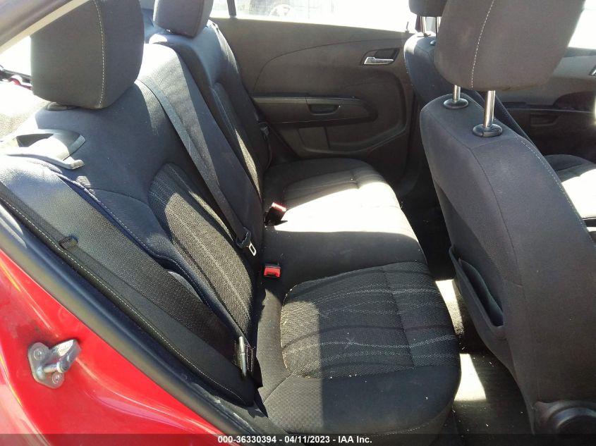 2014 CHEVROLET SONIC LT - 1G1JC5SH2E4135954