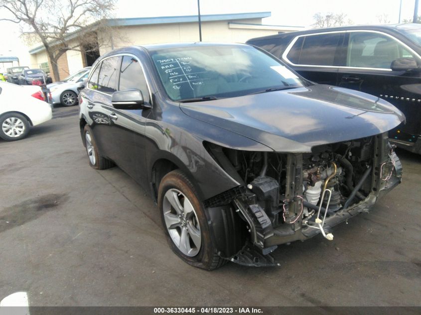 2014 ACURA MDX - 5FRYD4H25EB029487