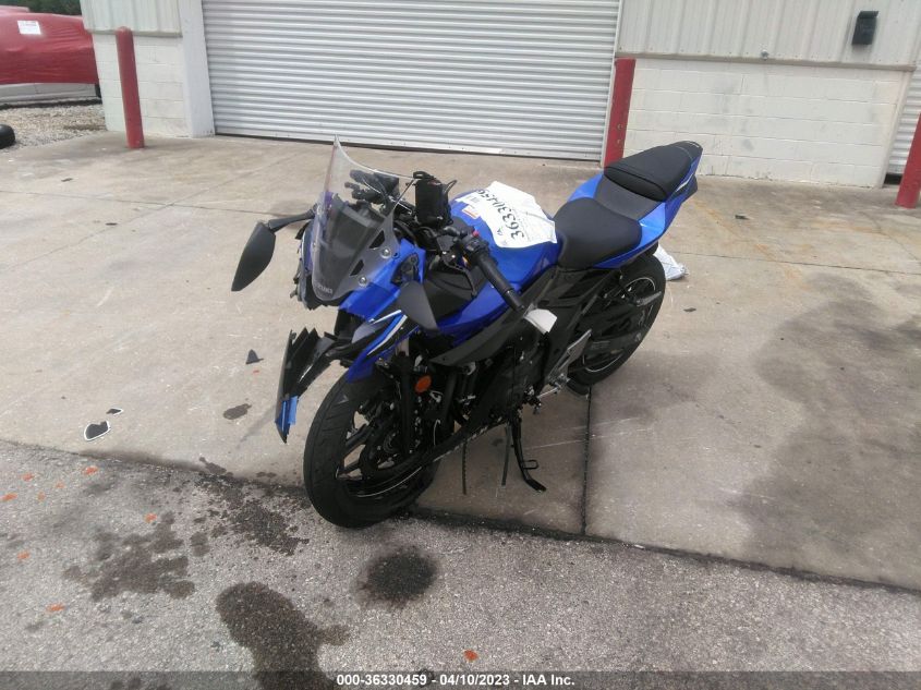 2022 SUZUKI GSX250R LC6DN11A9N1100286
