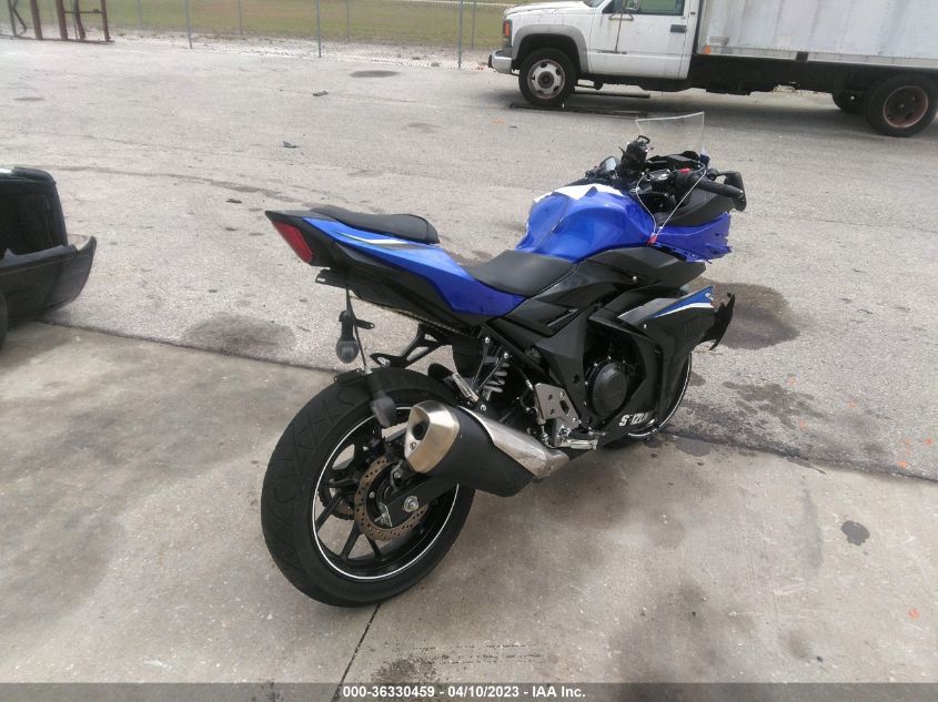 2022 SUZUKI GSX250R LC6DN11A9N1100286