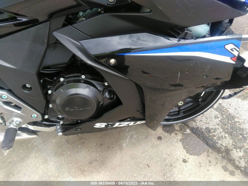2022 SUZUKI GSX250R LC6DN11A9N1100286