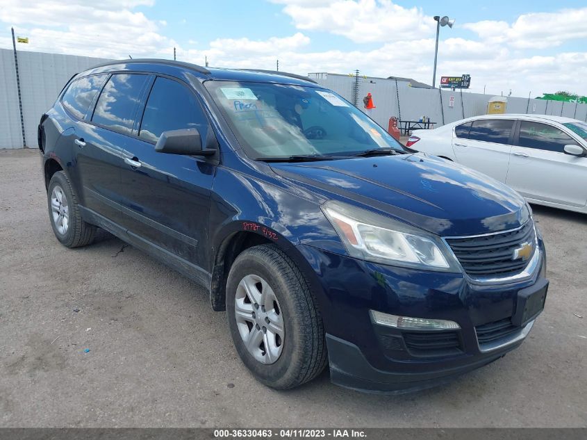 2016 CHEVROLET TRAVERSE LS - 1GNKRFED3GJ270218
