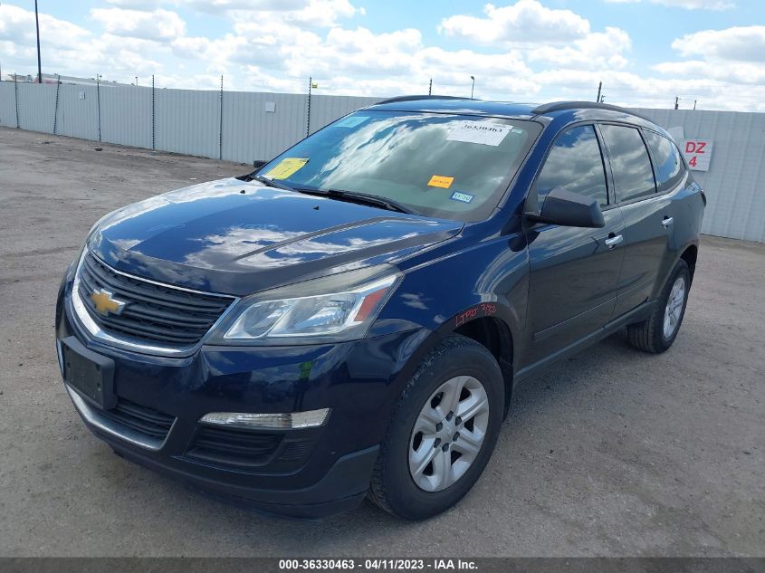 2016 CHEVROLET TRAVERSE LS - 1GNKRFED3GJ270218