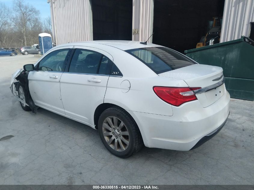 2013 CHRYSLER 200 TOURING - 1C3CCBBB8DN593859