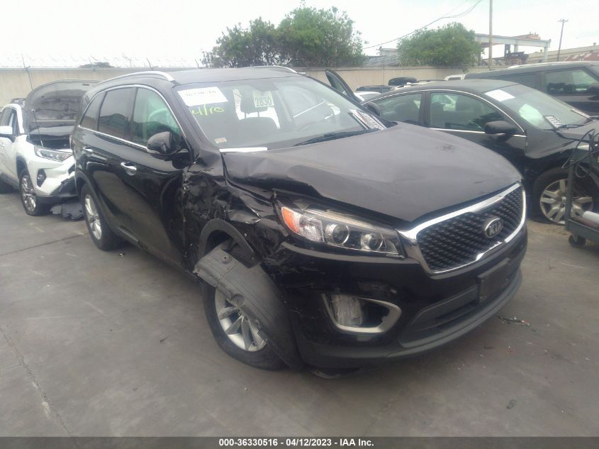 2018 KIA SORENTO LX - 5XYPG4A30JG347981